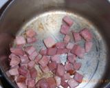 豆とハムのスープ作り方3写真
