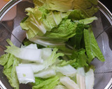 白菜と厚揚げと竹輪の中華炒め作り方2写真
