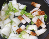 白菜と厚揚げと竹輪の中華炒め作り方8写真