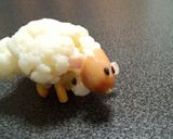 カリフラワーでひつじさん♡(お正月にも)作り方10写真