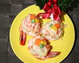 クリスマス✤エビのひと口グリル作り方5写真