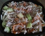 ご飯とも~エリンギ蟹棒肉のマヨ炒め！作り方5写真