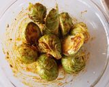 芽キャベツのエスニック焼き作り方1写真