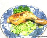 裏ワザ　骨付き鶏もも肉のグレービーソース作り方9写真