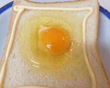 時間短縮！食パン・玉子・マヨネーズ乗せ作り方5写真