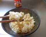 最速のとろろご飯にソース（オイスター）作り方6写真