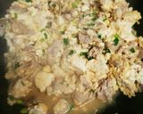 簡単☆豚肉と木綿豆腐の和風炒め♡作り方3写真