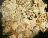 簡単☆豚肉と木綿豆腐の和風炒め♡作り方3写真