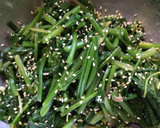 ほうれん草と魚肉ソーセージの塩胡椒炒め作り方7写真
