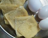 ☆簡単残り物で油揚げの茶巾煮作り方1写真