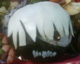 東京喰種★まん丸トーカちゃんキャラ弁作り方9写真
