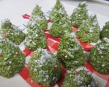 クリスマスツリー型ココナッツクッキー作り方7写真