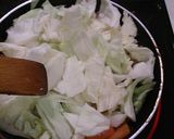 お弁当に！魚肉ソーセージ入り野菜炒め作り方6写真