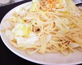 簡単！キャベツとチキンのペペロンチーノ作り方4写真
