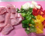 シェフ直伝【圓用EN】超簡単！黒酢酢豚作り方1写真