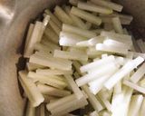 大根のキンピラ 梅風味作り方2写真