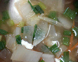 豆腐と白菜のとろみ ホクホク 和風スープ作り方7写真