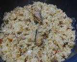 鯖味噌煮缶で炊き込みごはん作り方4写真