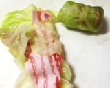 明日の朝は野菜スープ★簡単ロールキャベツ作り方2写真