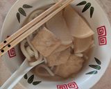 簡単★昼食！大根と油揚げの煮物作り方6写真