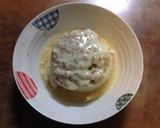 大根の肉味噌とろけるチーズかけ作り方5写真