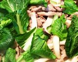 簡単♫小松菜と豚肉のオイスターソース炒め作り方5写真