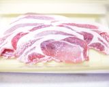 我が家の豚生姜焼き丼作り方1写真