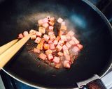 ＊お麩とベーコンの炒り卵＊作り方3写真