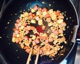 ＊お麩とベーコンの炒り卵＊作り方6写真