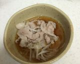 風邪のひき始めに！ねぎ豚しゃぶ鍋☆作り方6写真