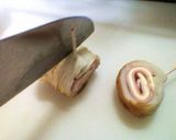 ラディッシュサンタと竹輪のくるくるノエル作り方8写真