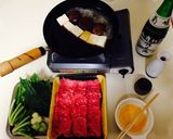 すき焼き(うし,ほうれん草).純米酒作り方7写真