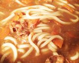 残ったカレーで！簡単カレーうどん作り方9写真