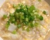 たまごと味噌のトロトロおじや♡簡単♡風邪作り方9写真