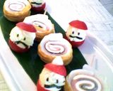 X'mas寿司・de・ブッシュドノエル☆作り方3写真