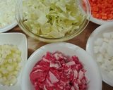 牛ばら肉とお野菜のコンソメスープ作り方1写真