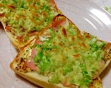 余った千切りキャベツトースト作り方7写真