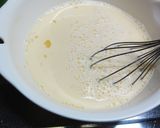 豆乳とパイ皿で作る！大きいプリン作り方12写真