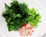 冷凍炒飯で中華クリーム飯☆かけチャー作り方1写真