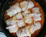 トマトベースの白菜ベーコンロール巻き作り方7写真