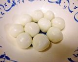 米粉すいとん入り鶏団子お味噌汁作り方7写真