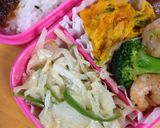 お弁当の隙間に千切りキャベツのマヨ炒め！作り方4写真