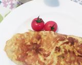 ♪ポテトとエリンギのオムレツ♪作り方5写真
