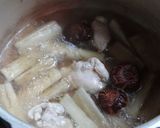 牛蒡・鶏・高野豆腐・干し椎茸煮物作り方3写真