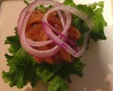 甘辛豚の生姜焼き入り＊簡単ライスバーガー作り方9写真