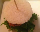 甘辛豚の生姜焼き入り＊簡単ライスバーガー作り方10写真