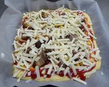 トースターで♪和風おからパンピザ♡作り方5写真