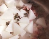 すぐ出来る、豚バラ肉と大根の煮物作り方4写真