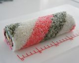 クリスマスロール寿司作り方5写真