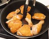 パリのビストロ風鶏肉の赤ワイン煮作り方4写真